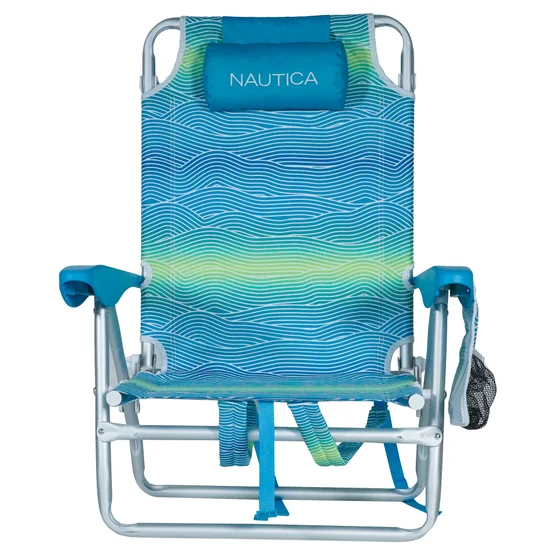 כיסא חוף מתקפל NAUTICA – נוחות פרימיום לכל רגע בחוץ 🌊 – תמונה 17
