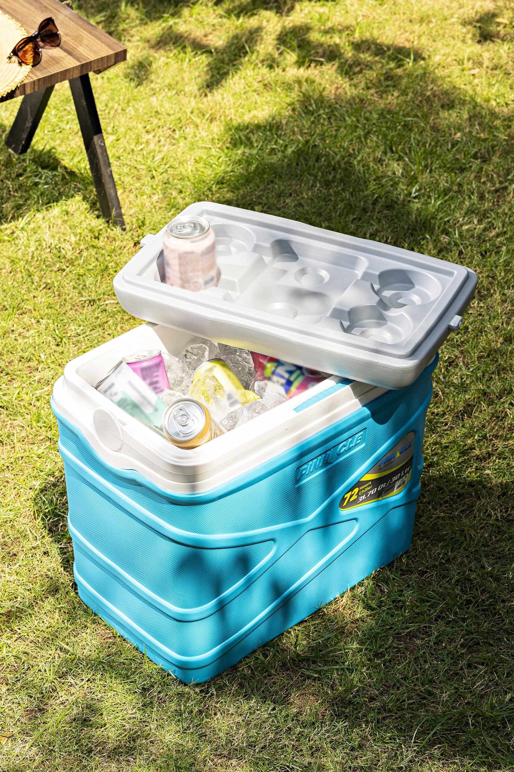 צידנית קשיחה Pinnacle PASCO 30L – שומרת קור עד 72 שעות – תמונה 4